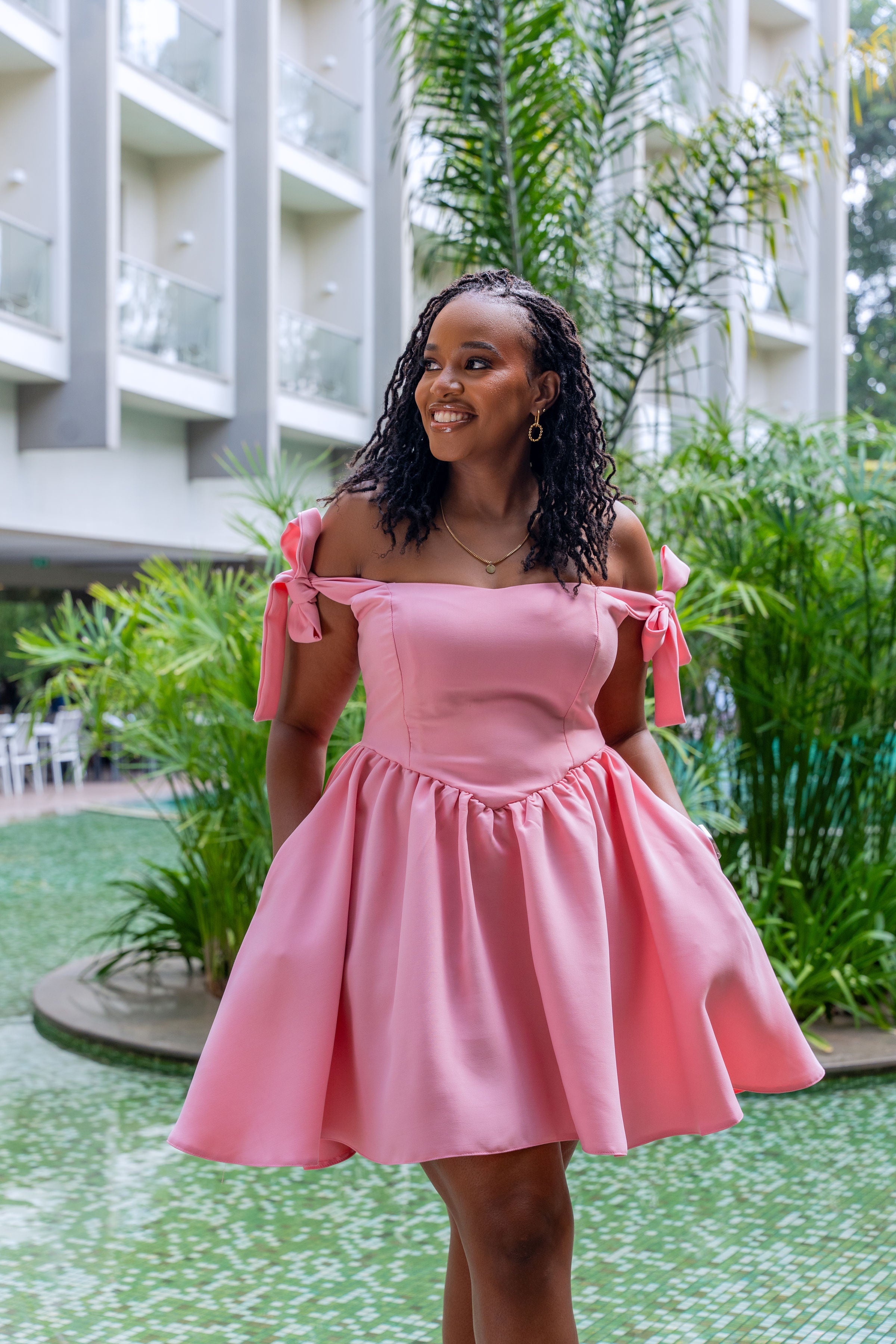 The Baby Doll Pink Mini Dress Epiphany Clothing The Baby Doll Pink Mini Dress Epiphany Clothing