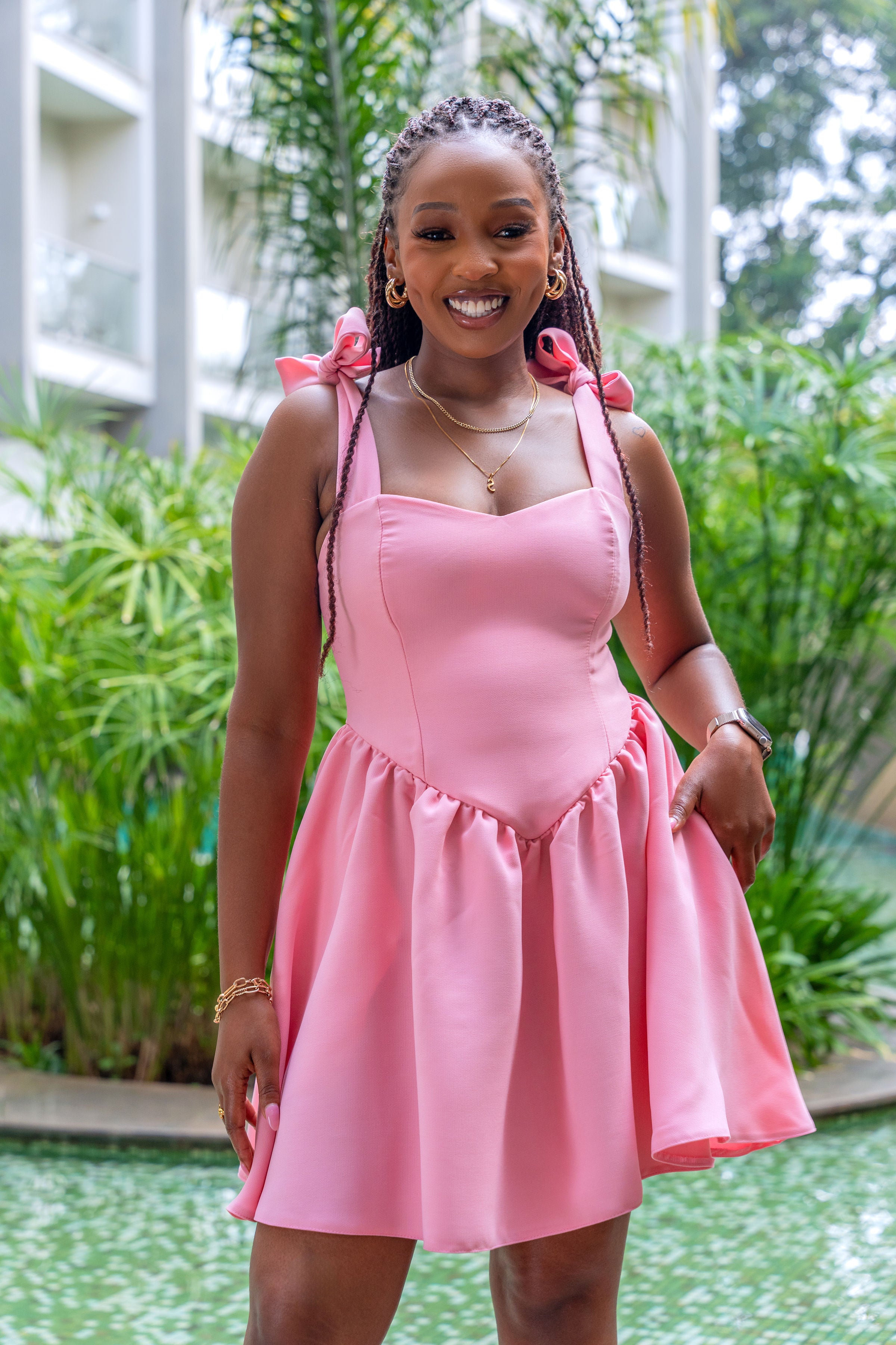 The Baby Doll Pink Mini Dress – Epiphany Clothing