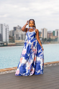 The Day Dream Maxi- Ocean Bloom