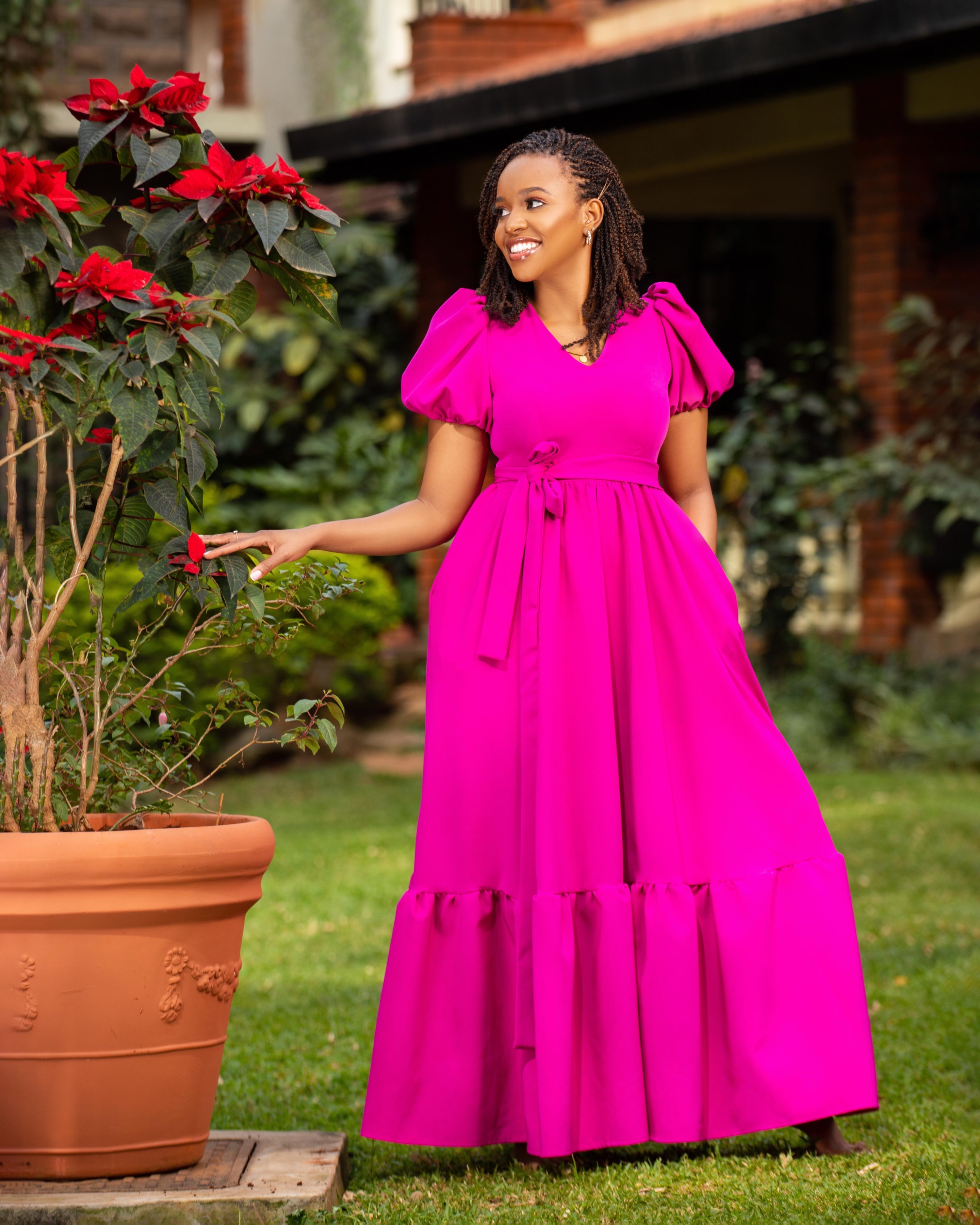 Fuschia Maxi Dress